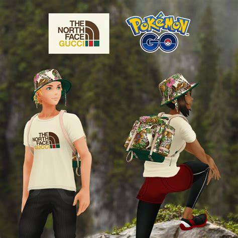 pokemon go north face gucci|pokemon go gucci shirts.